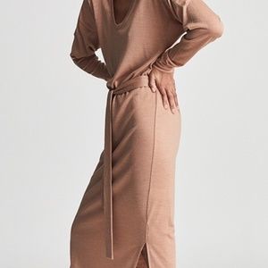 Reiss Cleo Blush MIDI Dress